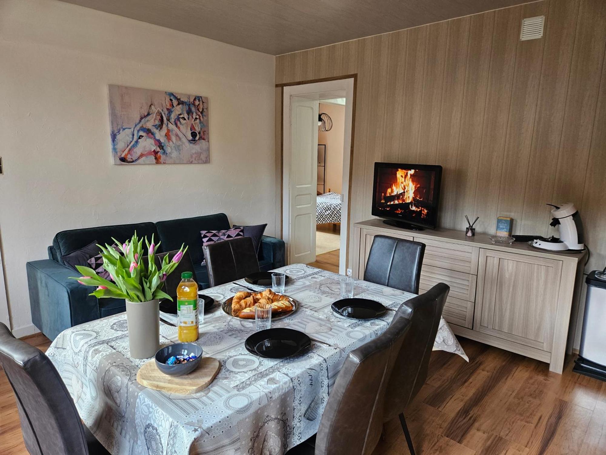Appartement Chaleureux Gerardmer Proche Foret Luaran gambar